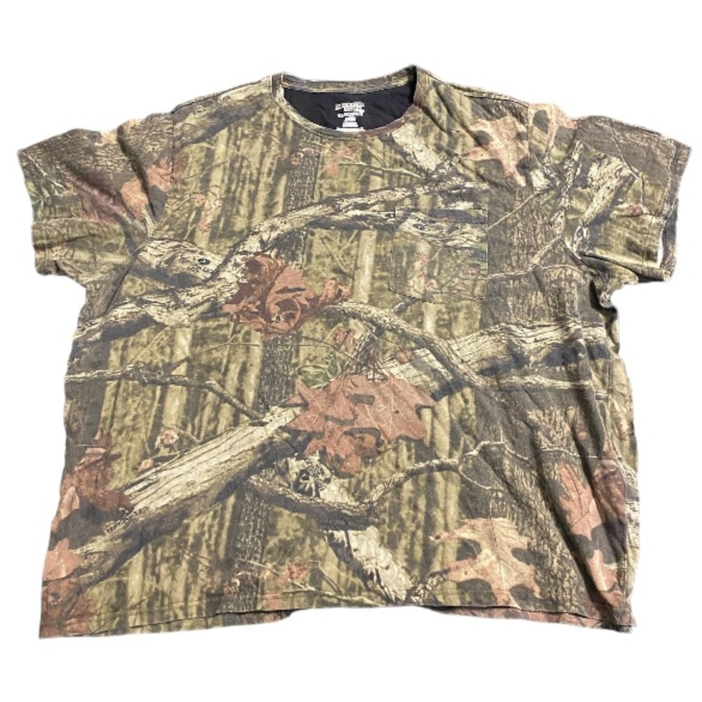 Men’s 3XL camouflage short-sleeve shirt